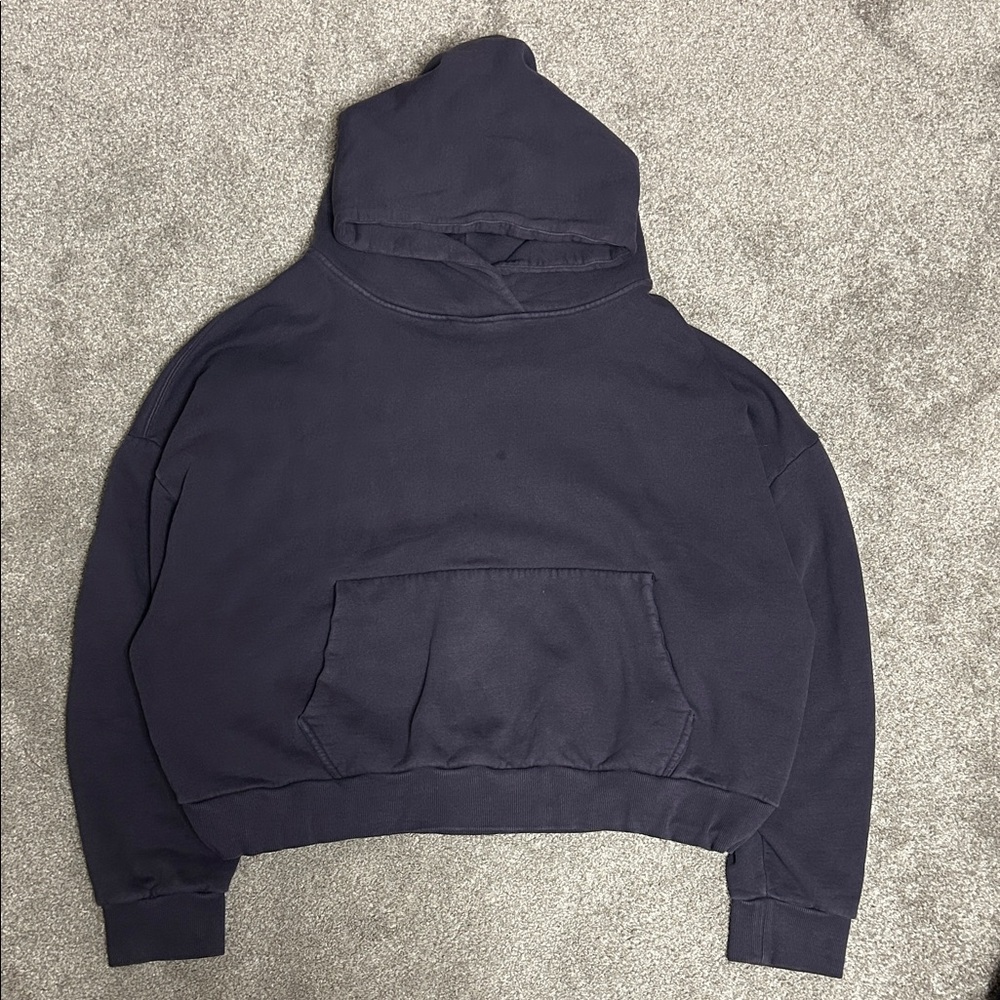 Y2K Entire Studios Oversized Purple Blank Hoodie